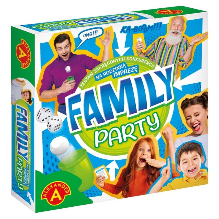Alexander, Family Party, zestaw gier imprezowych