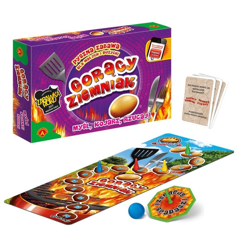Alexander, Gorący ziemniak, gra planszowa