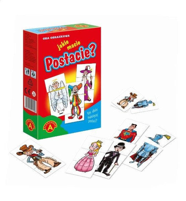 Alexander, Jakie macie postacie? gra pamięciowa