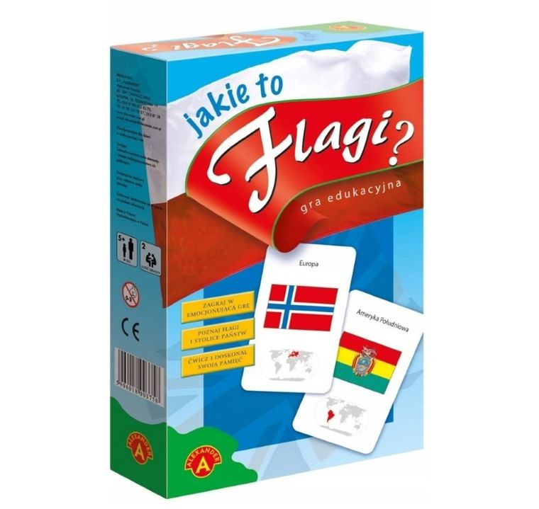 Alexander, Jakie to flagi? gra edukacyjna
