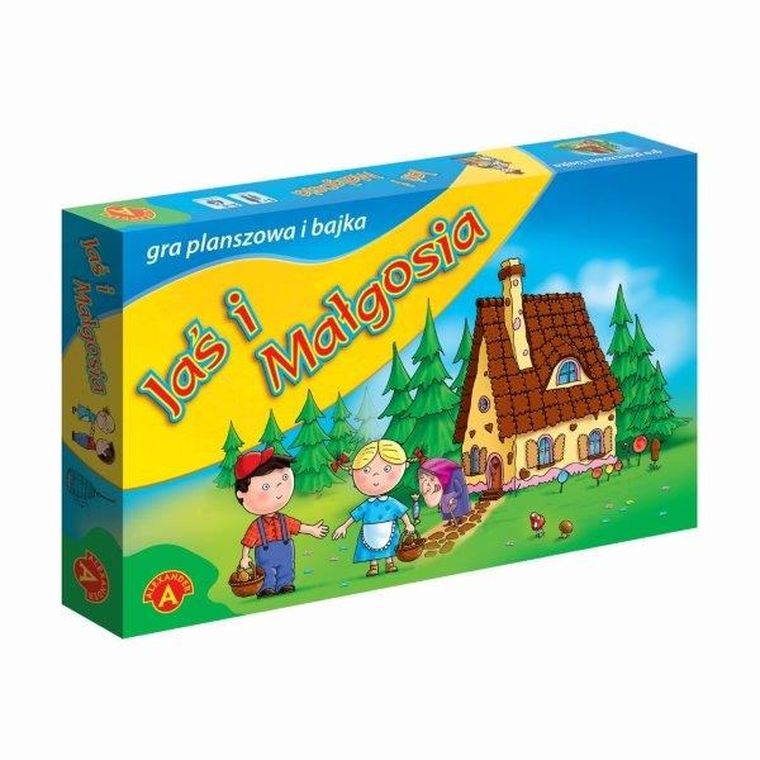 Alexander, Jaś i Małgosia, gra planszowa z książeczką