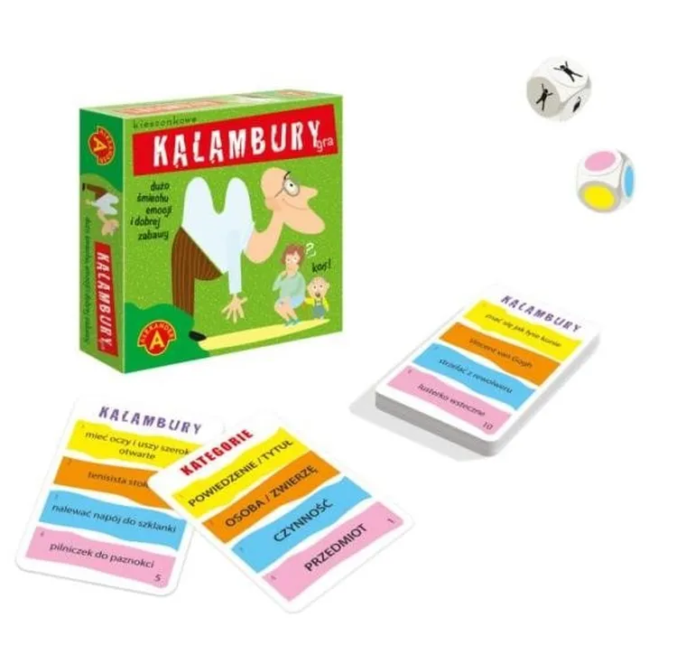 Alexander, Kalambury, kieszonkowa gra towarzyska