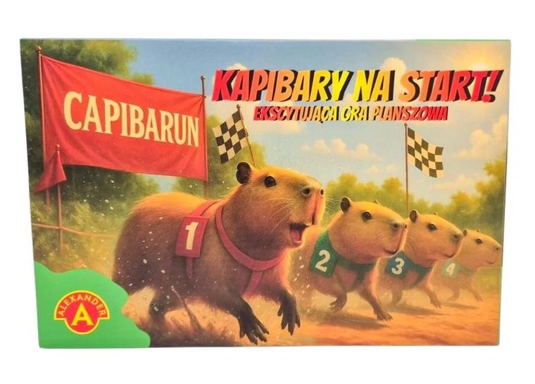 Alexander, Kapibary na Start, gra familijna