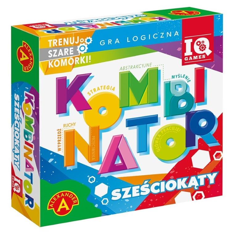 Alexander, Kombinator, Sześciokąty, gra logiczna