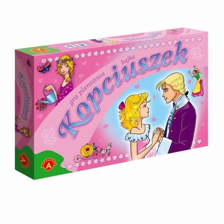 Alexander, Kopciuszek, gra planszowa z książeczką