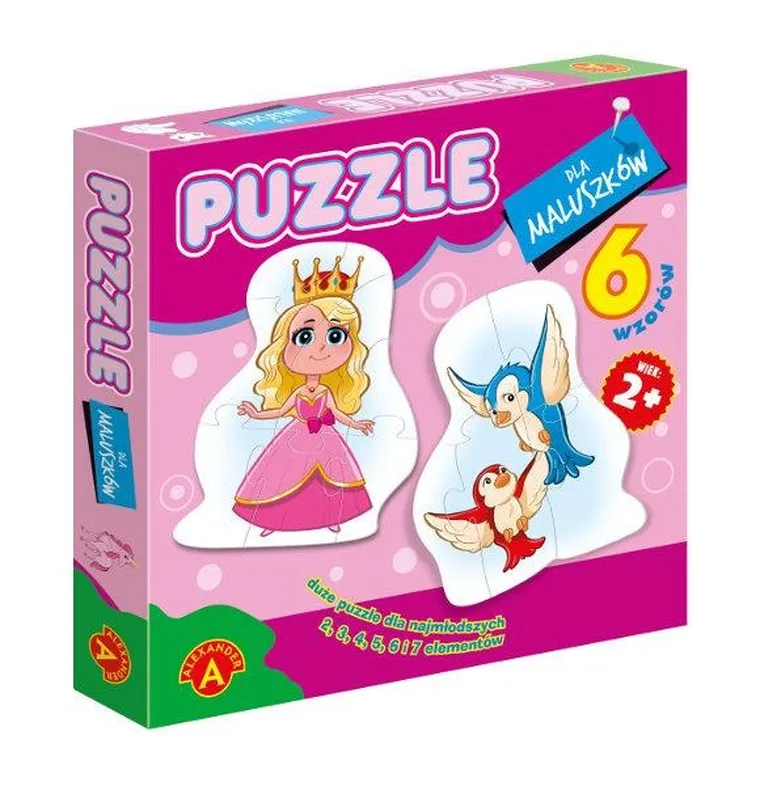 Alexander, Królewna, puzzle dla maluszków