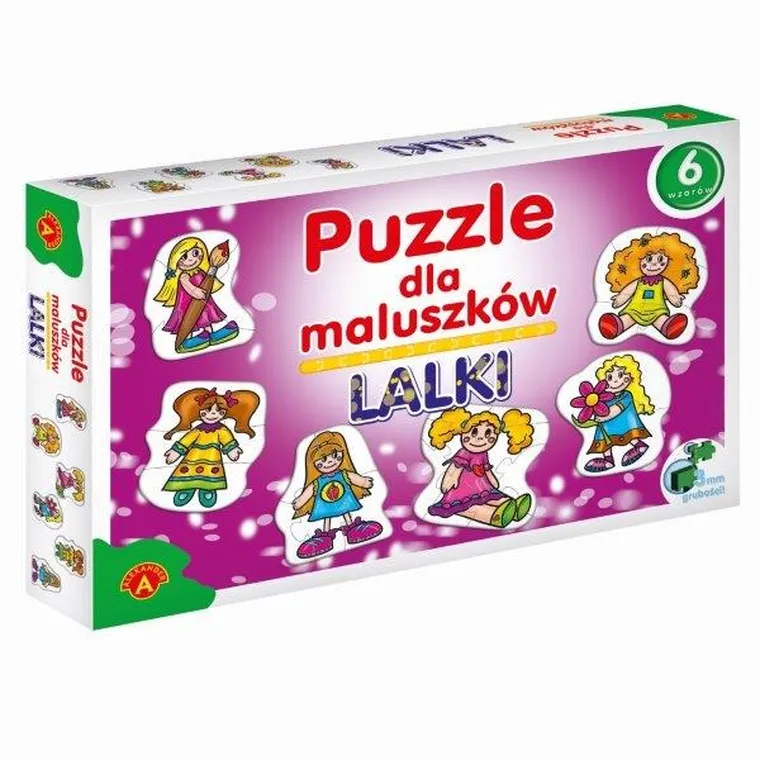 Alexander, Lalki, puzzle dla maluszków, 27 elementów