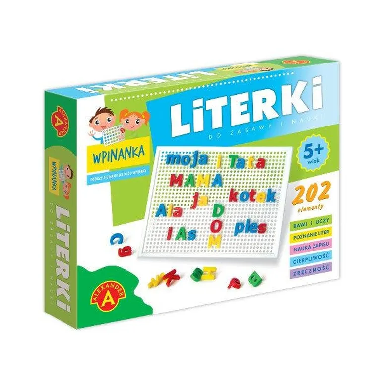 Alexander, Literki, wpinanka