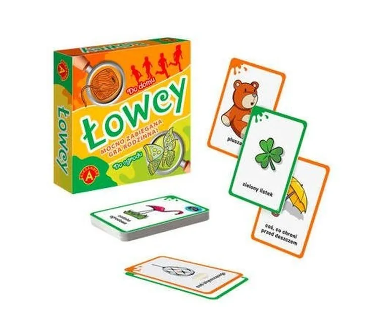 Alexander, Łowcy, gra karciana