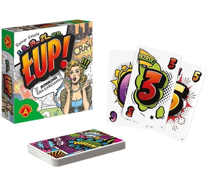 Alexander, ŁUP! gra karciana