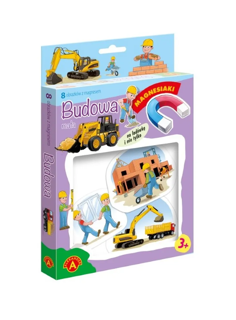 Alexander, Magnesiaki, Mała Budowa, układanka magnetyczna