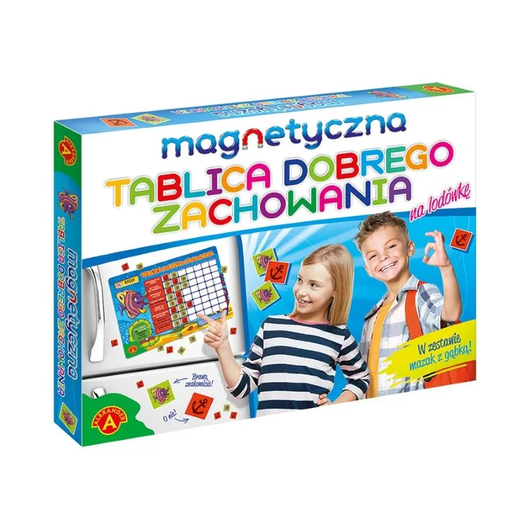 Alexander, Magnetyczna Tablica Dobrego Zachowania, tablica motywacyjna, magnesy, pisak