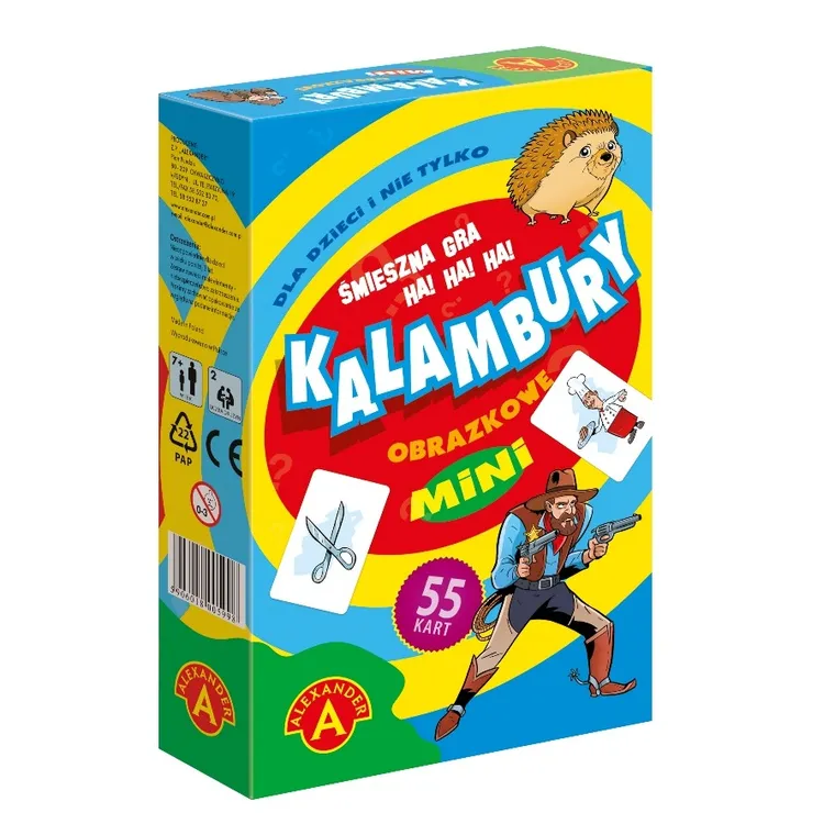 Alexander, mini kalambury obrazkowe, gra podróżna