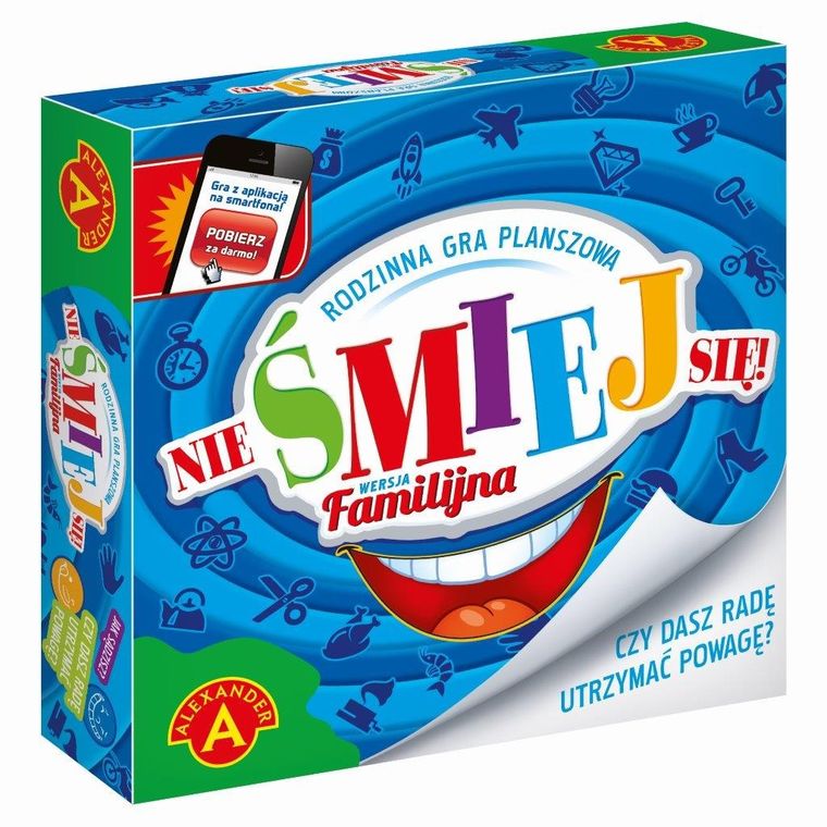 Alexander, Nie śmiej się, gra familijna