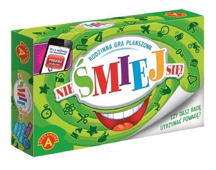 Alexander, Nie śmiej się! gra towarzyska