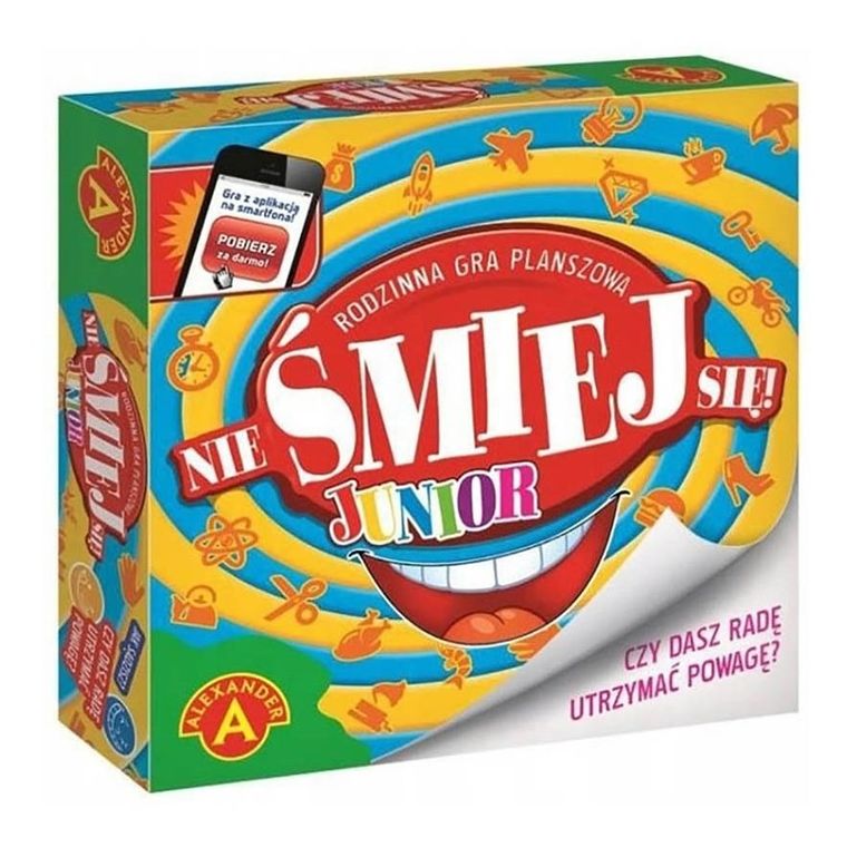 Alexander, Nie śmiej się! Junior, gra towarzyska