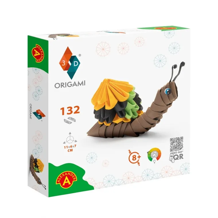 Alexander, Origami 3D, Ślimak