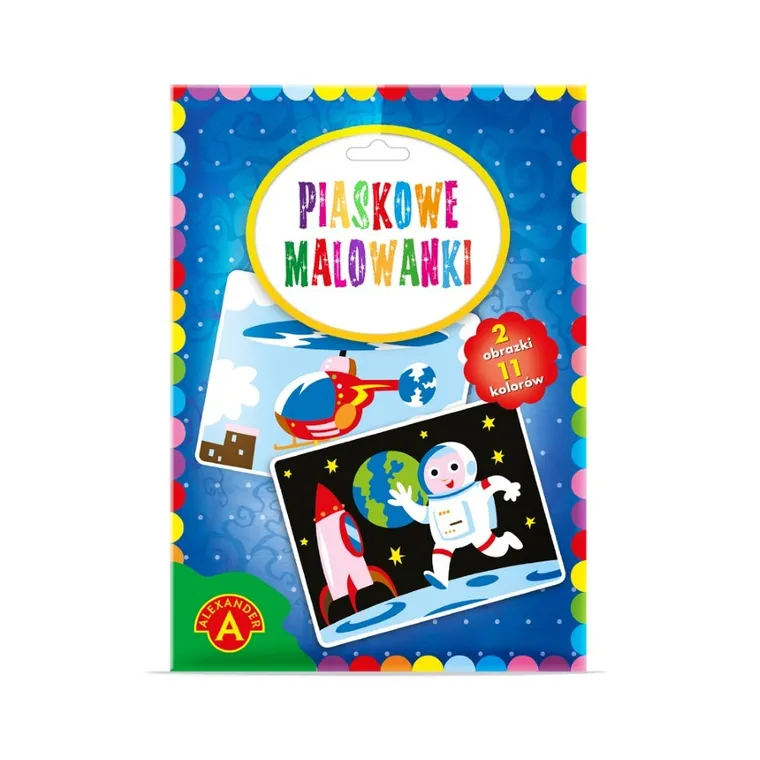 Alexander, Piaskowe malowanki, Astronauta, Helikopter