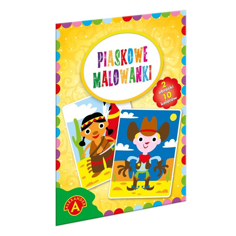 Alexander, Piaskowe malowanki, Kowboj, Indianin