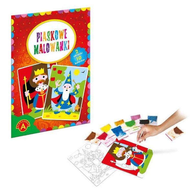 Alexander, Piaskowe malowanki, Król, Czarodziej