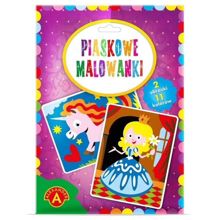 Alexander, Piaskowe Malowanki Księżniczka, Jednorożec