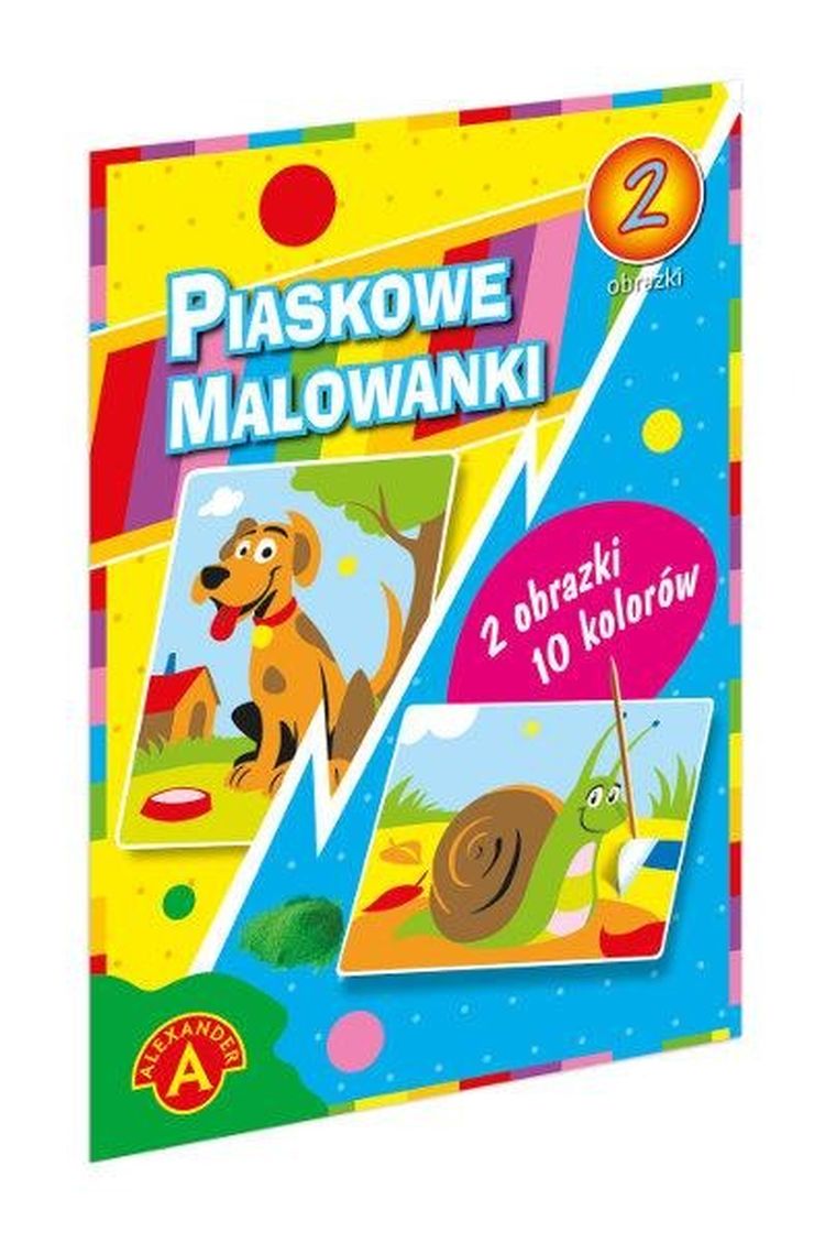 Alexander, Piaskowe malowanki, Pies, Ślimak
