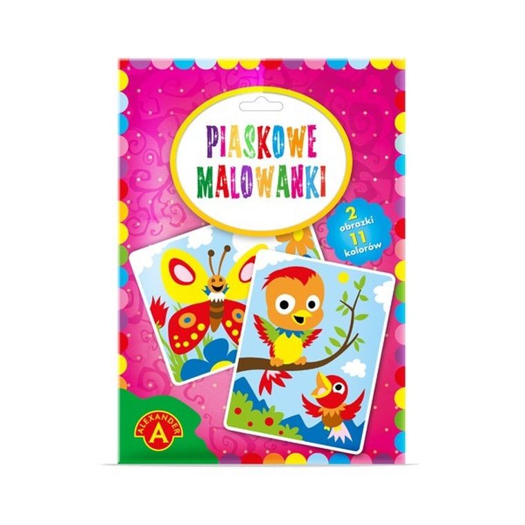 Alexander, Piaskowe malowanki, ptaszki, motyle