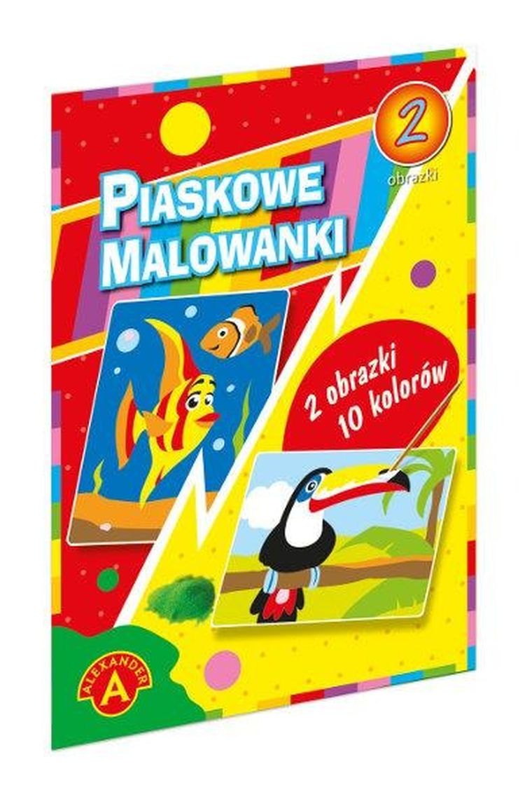 Alexander, Piaskowe malowanki, Rybka, Tukan