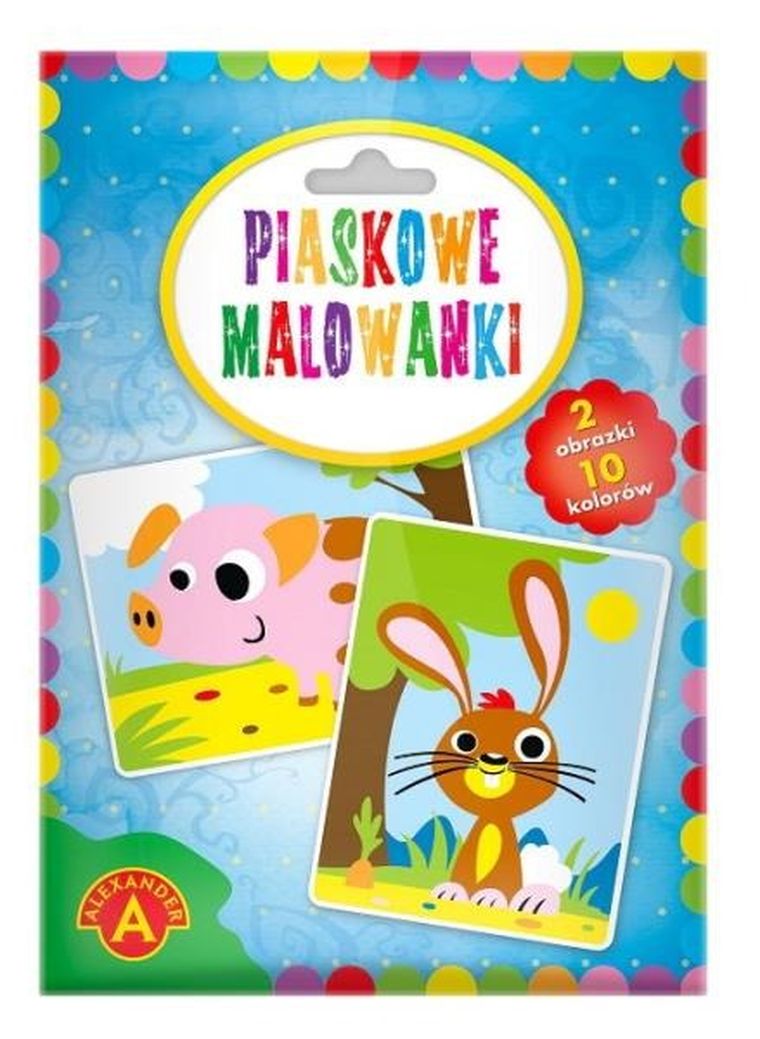 Alexander, Piaskowe malowanki, Świnka, Królik