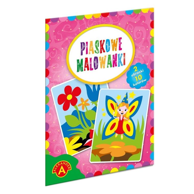 Alexander, Piaskowe Malowanki, Wróżka, Kwiaty