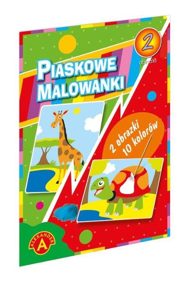 Alexander, Piaskowe malowanki, Żyrafa, Żółw