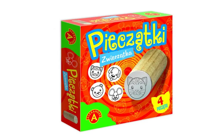 Alexander, pieczątki mikro, 4 szt.