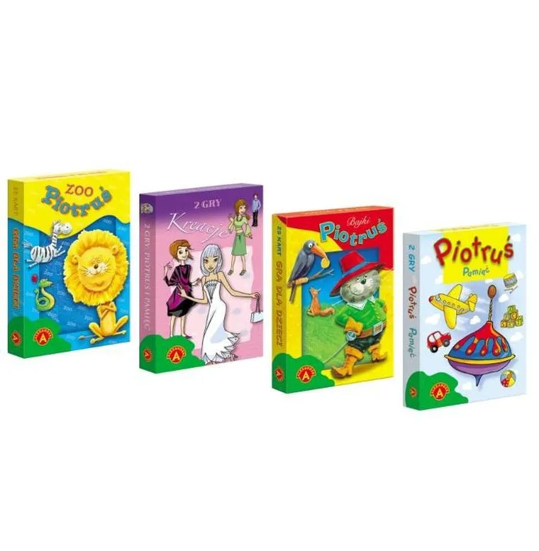 Alexander, Piotruś + Pamięć, gra karciana