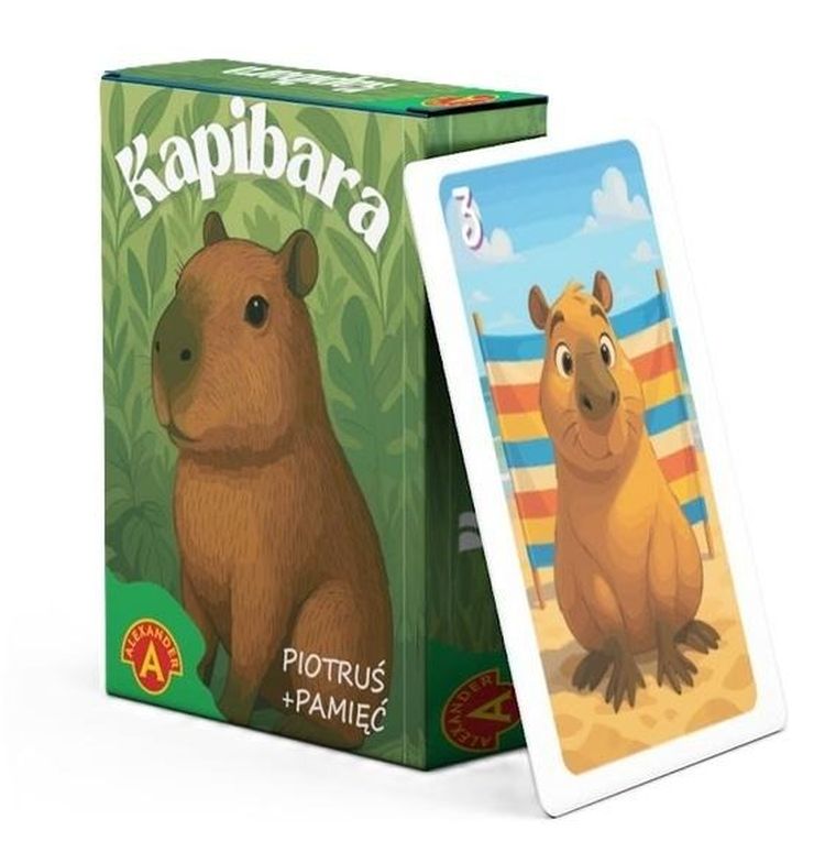 Alexander, Piotruś + Pamięć, Kapibara, gra karciana