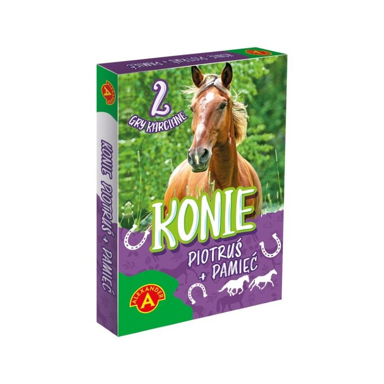 Alexander, Piotruś + Pamięć, konie, gra karciana