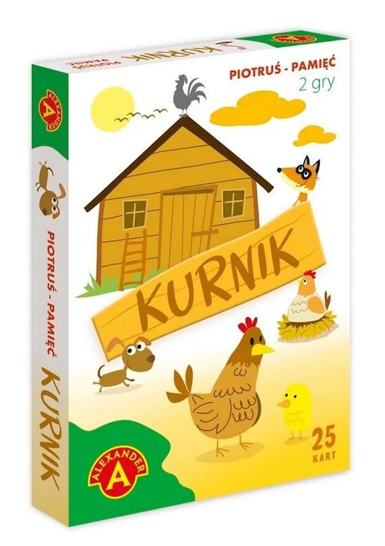 Alexander, Piotruś + Pamięć, Kurnik, gra karciana