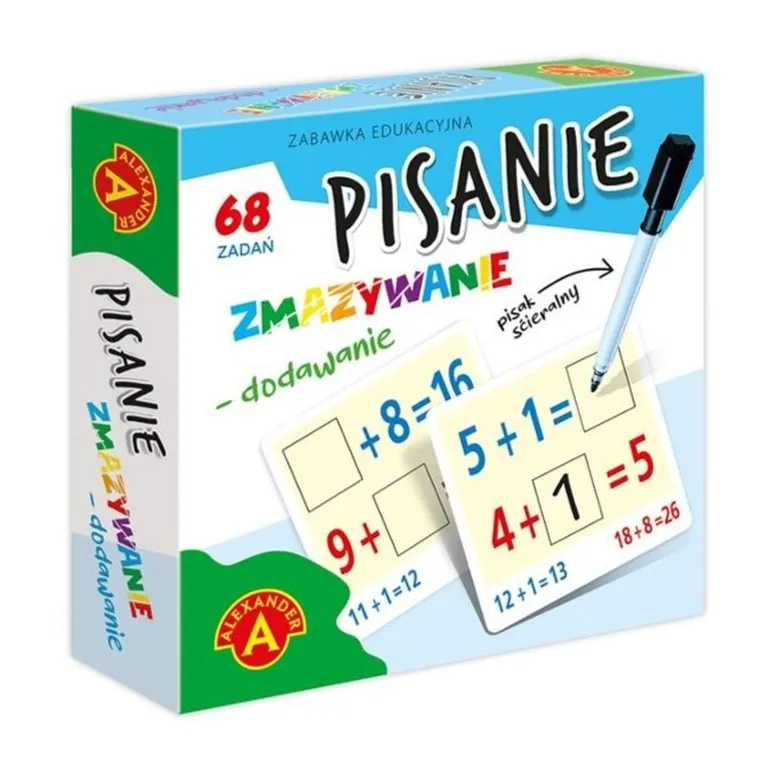 Alexander, Pisanie, zmazywanie, Dodawanie, zestaw edukacyjny