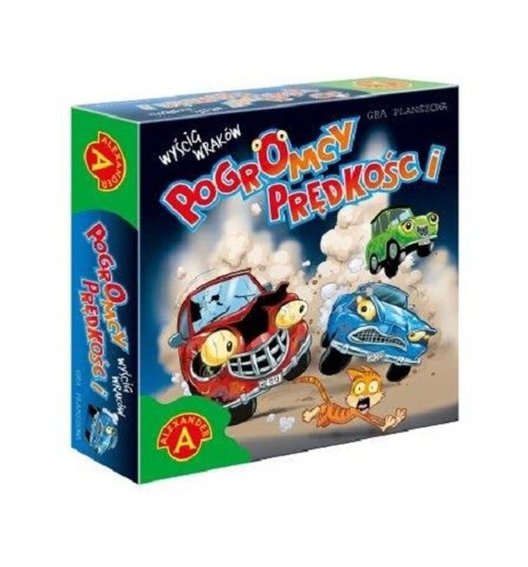 Alexander, Pogromcy prędkości, Wyścig wraków, gra familijna