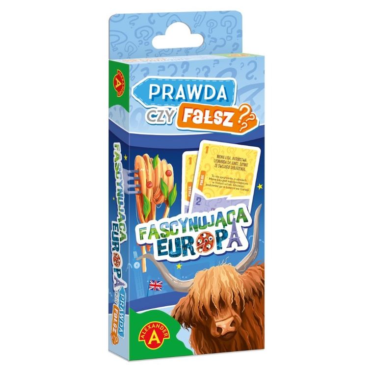 Alexander, Prawda Czy Fałsz? Fascynująca Europa, gra edukacyjna