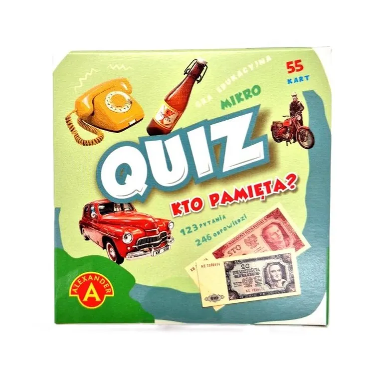 Alexander, Quiz, Kto pamięta? Kieszonkowa gra towarzyska