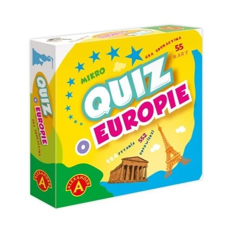 Alexander, Quiz, O europie, kieszonkowa gra edukacyjna