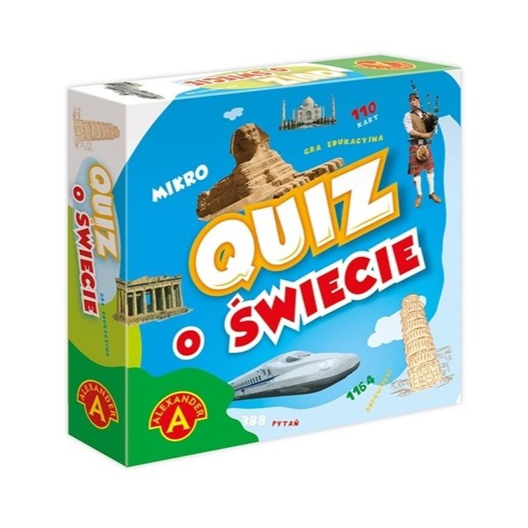 Alexander, Quiz, O świecie, kieszonkowa gra edukacyjna