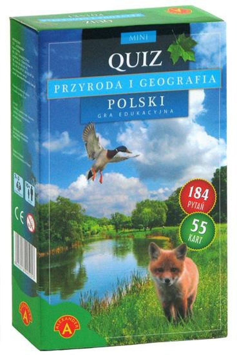Alexander, Quiz: Przyroda i geografia Polski, gra familijna