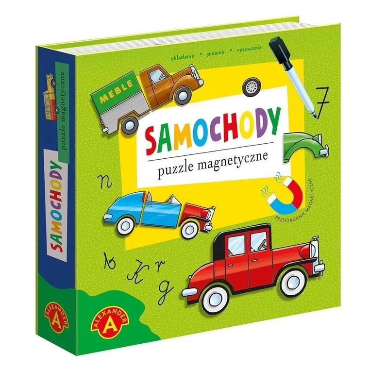 Alexander, Samochody, puzzle magnetyczne