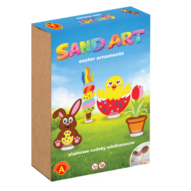 Alexander, Sand Art, Piaskowe Malowanki, Zajączek