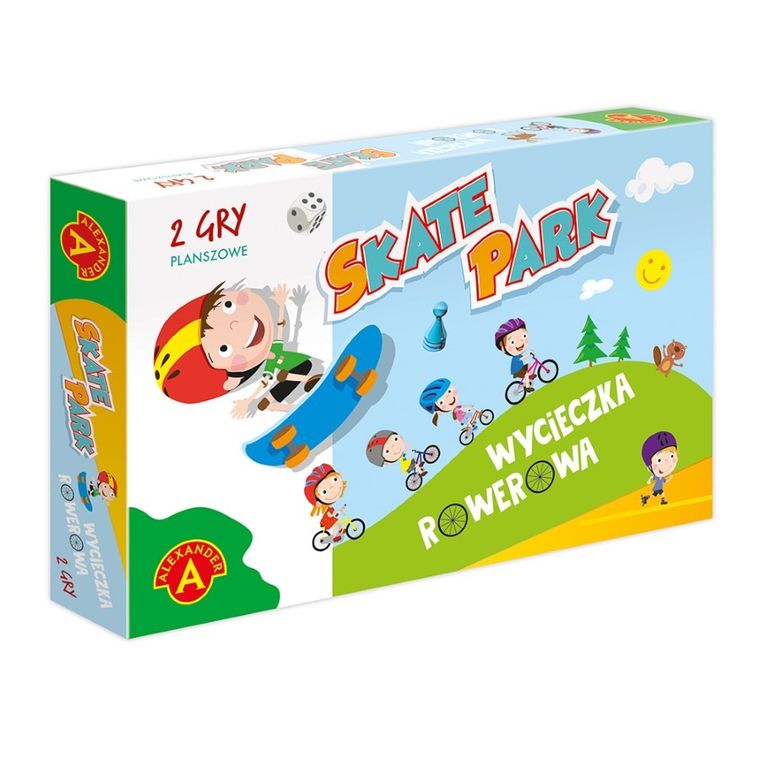 Alexander, Skate Park, Wycieczka Rowerowa, gra familijna