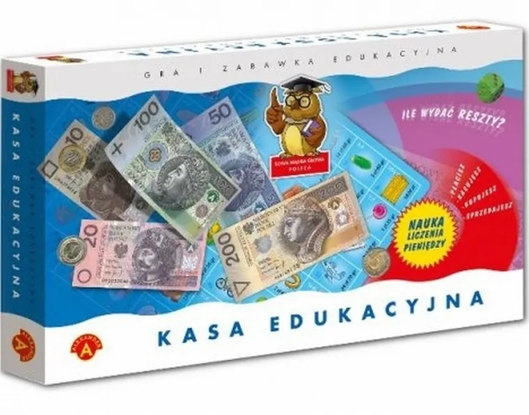 Alexander, Sowa Mądra Głowa, Kasa edukacyjna, gra edukacyjna