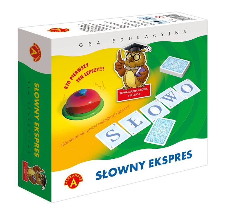 Alexander, Sowa Mądra Głowa, Słowny ekspres, gra edukacyjna