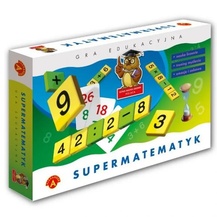 Alexander, Sowa Mądra Głowa, Supermatematyk, gra edukacyjna
