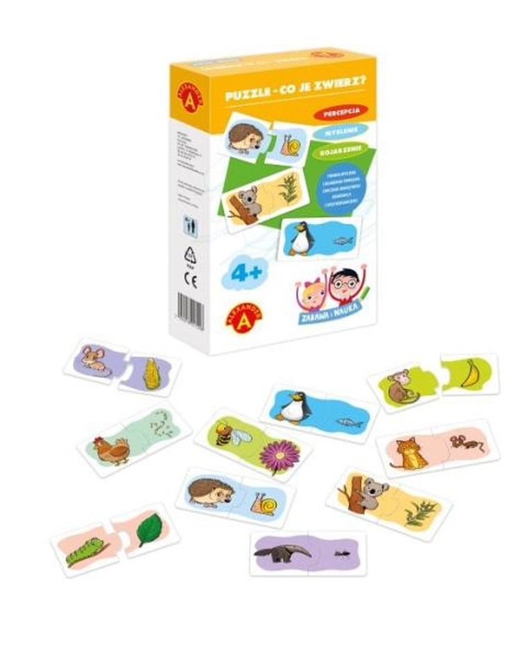 Alexander, Zabawa i Nauka, Co je zwierz? puzzle